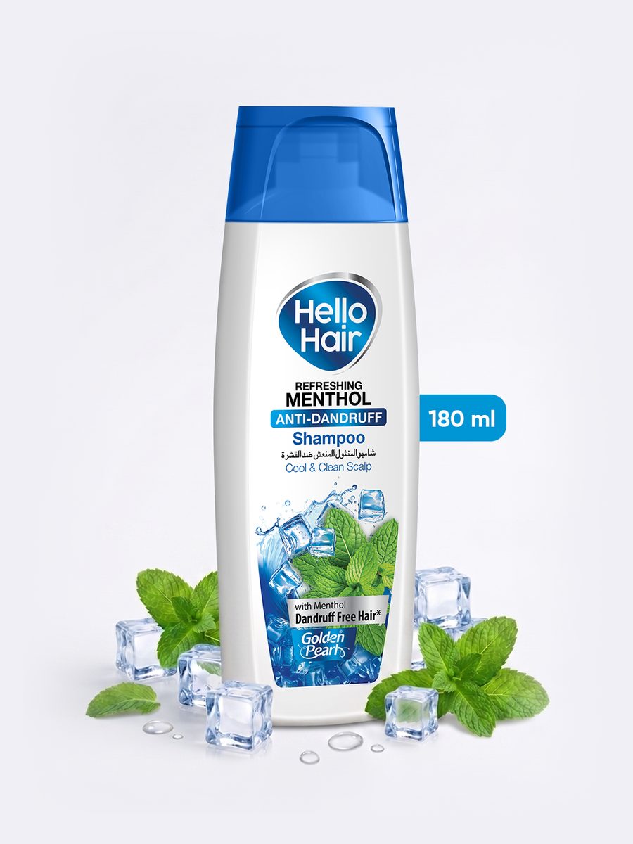 Hello Hair Refreshing Menthol Anti Dandruff Shampoo